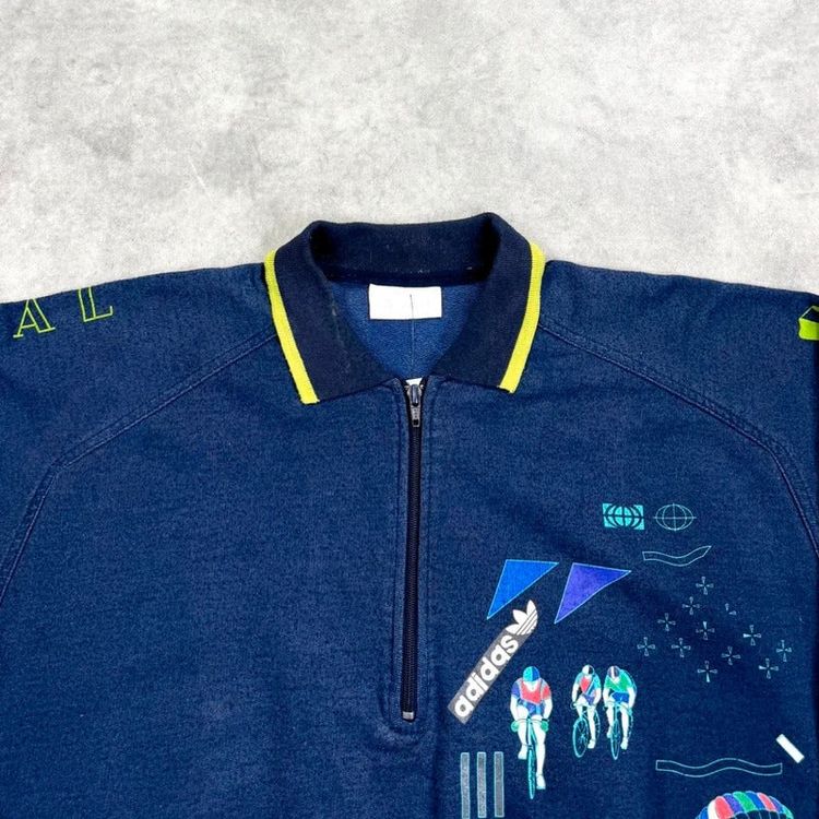 Vintage 80s Adidas print jumper image 5