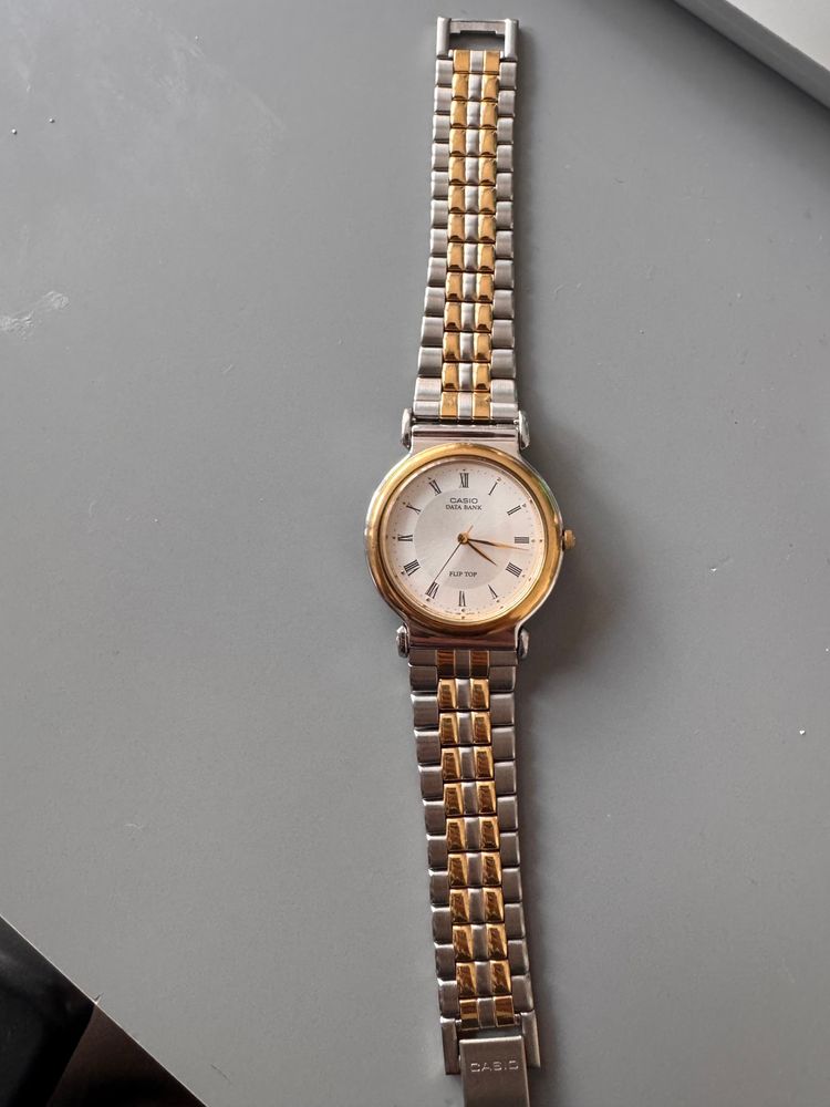 Retro Casio Data Bank Flip Top Watch 5