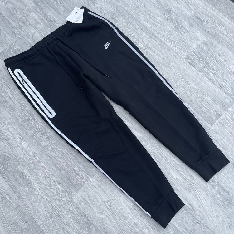 Nike Tech Fleece Reflective Slim Pants Sweatpants Joggers - Black [FZ0762-010]