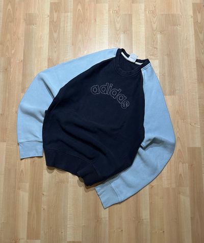 Adidas Sweatshirt blu celeste taglia M