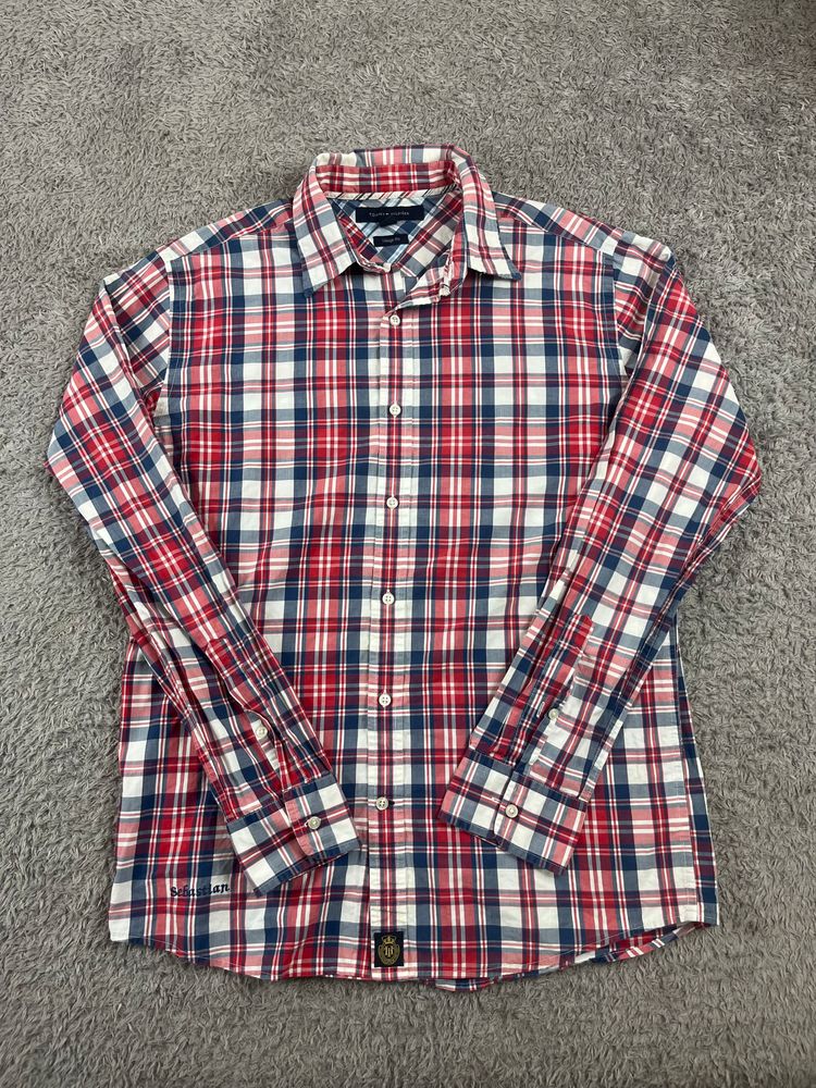 Tommy Hilfiger Men'S Plaid Button-Up Shirt image 1