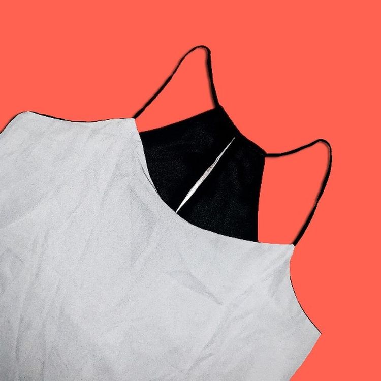 * REVERSIBLE HALTER NECK CAMI TOP * 2