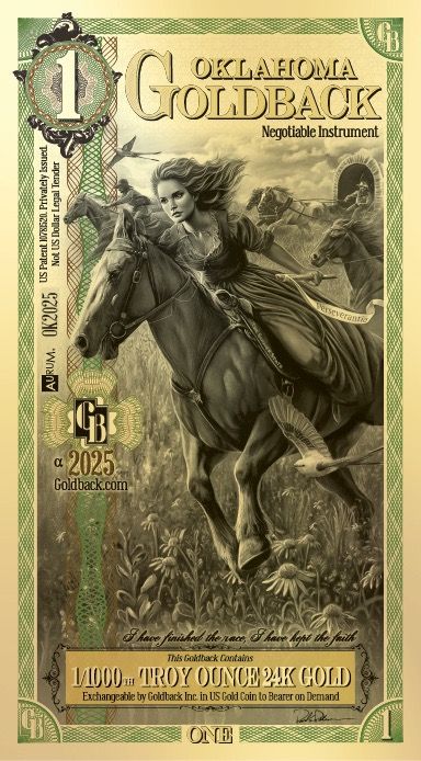 Other 1 Oklahoma Goldback product image