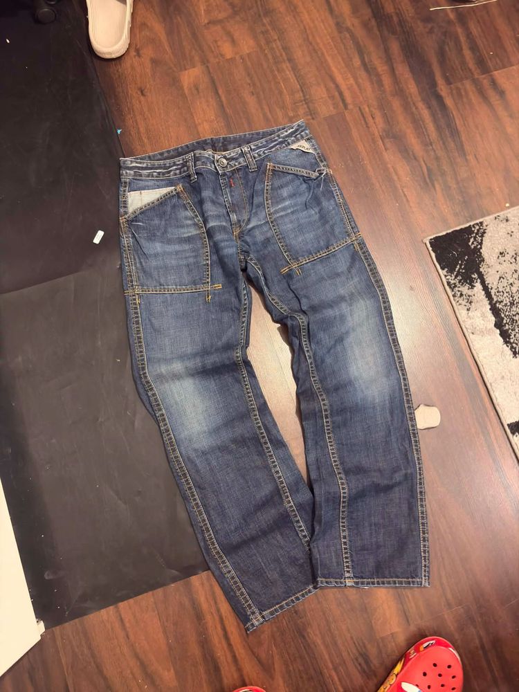 Blue Denim Jeans Vintage/Y2K W34L34