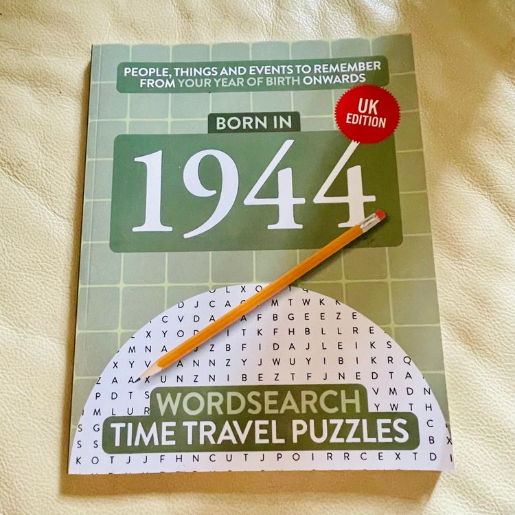 Born in 1944 Your Life in Wordsearch Puzzles & Big Book Of History Crosswords  image 4