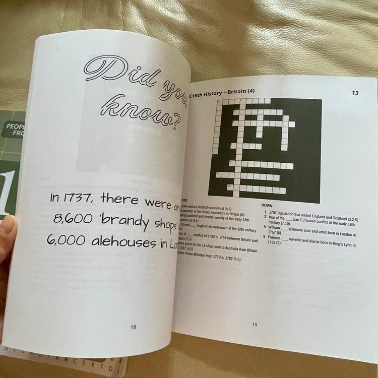 Born in 1944 Your Life in Wordsearch Puzzles & Big Book Of History Crosswords  image 6