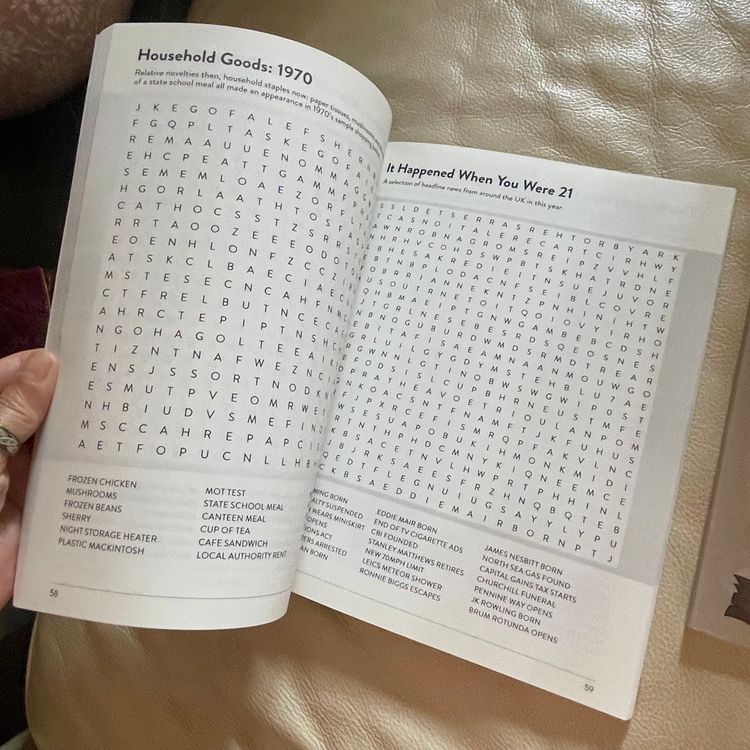 Born in 1944 Your Life in Wordsearch Puzzles & Big Book Of History Crosswords  image 7