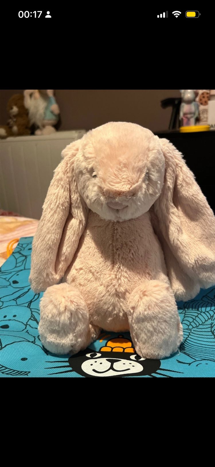 Jellycat Bashful Blush Bunny Plush Toy
