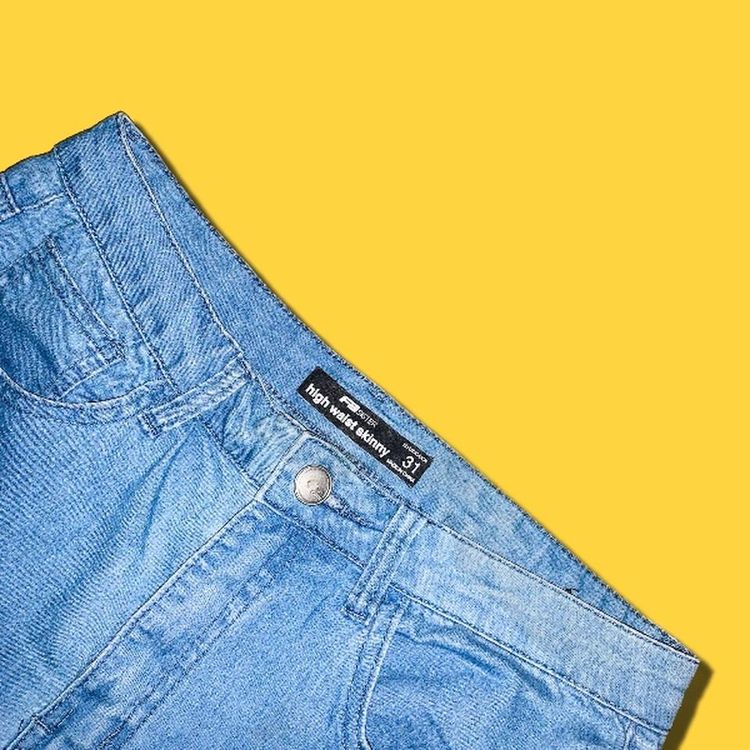 * SKINNY BABY BLUE JEANS * 3