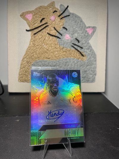 Topps Ferland Mendy Autograph Card