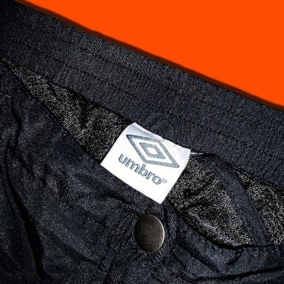 * BLACK UMBRO JOGGERS * 4