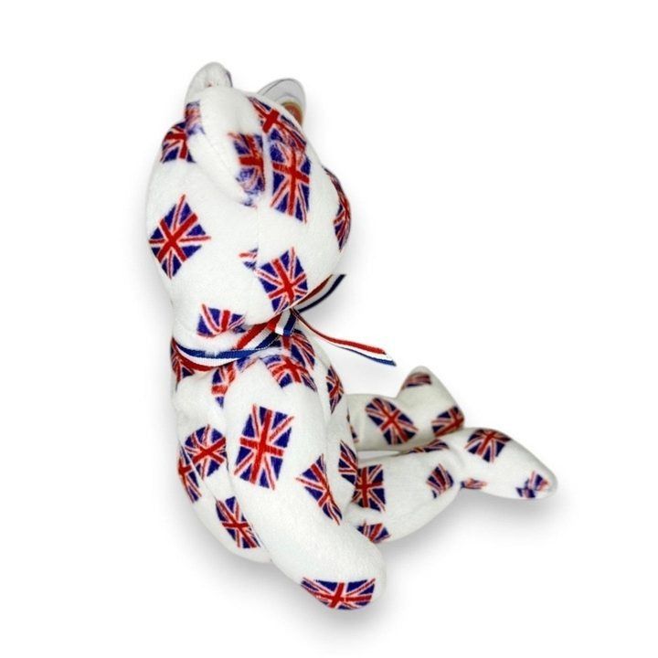 Union Jack Patterned Teddy Bear imagen 2