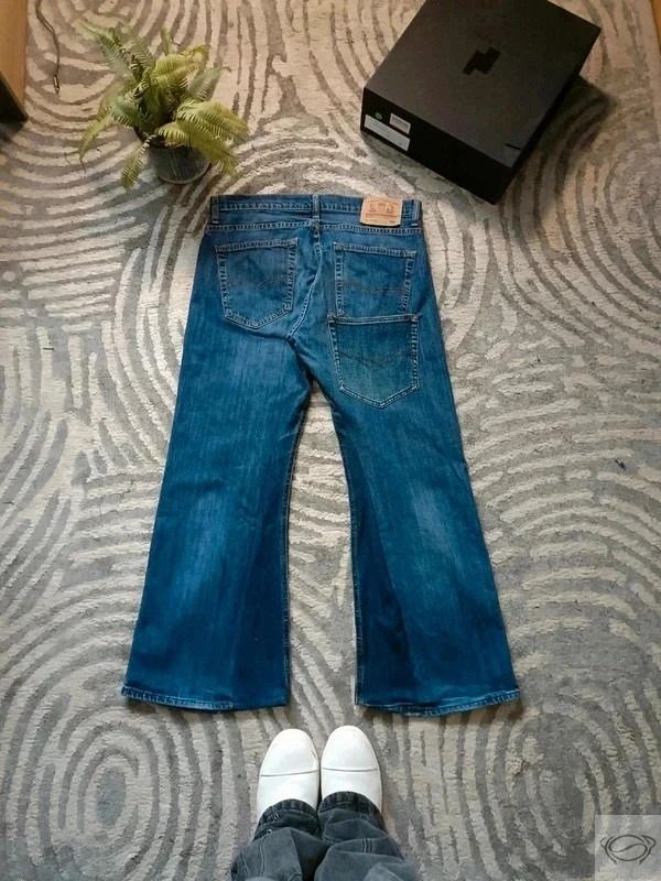 Other Blue Denim Jeans Washed Custom Double Pocket product image