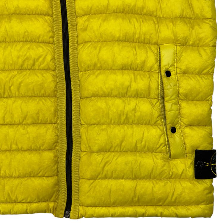 Immagine di A/W 14 Stone Island Down_26 GR X SQM_N - Ultra Light Down Gilet - Yellow 2