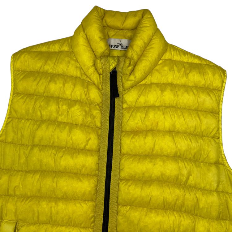 Immagine di A/W 14 Stone Island Down_26 GR X SQM_N - Ultra Light Down Gilet - Yellow 5