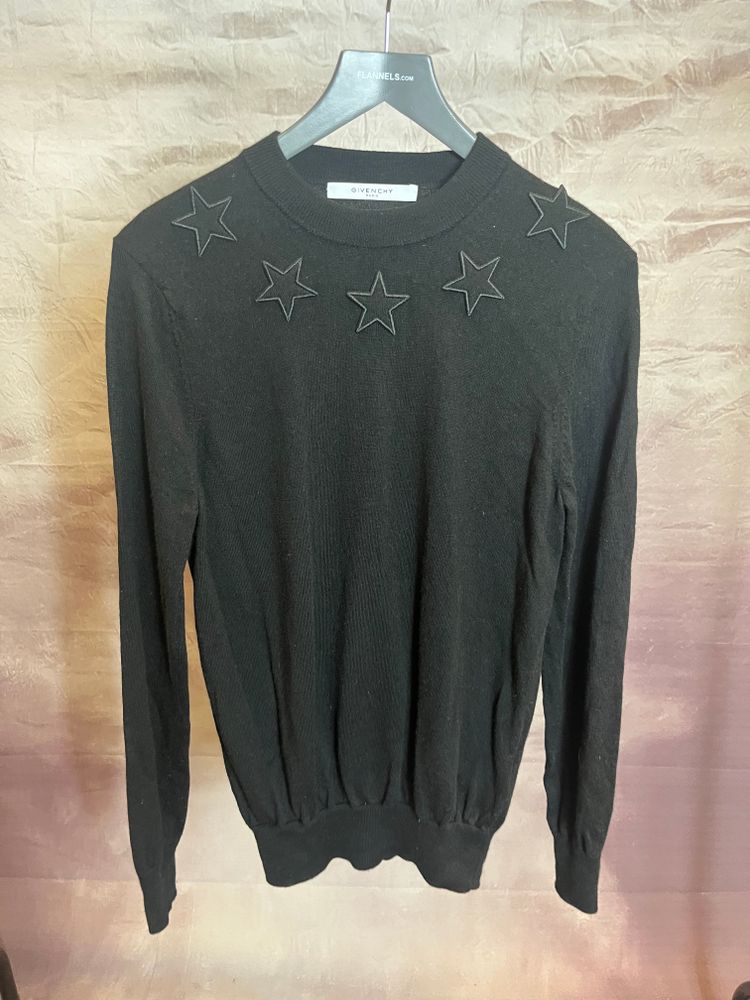 ReaderSells Givenchy Star Wool Crewneck Black Medium product image