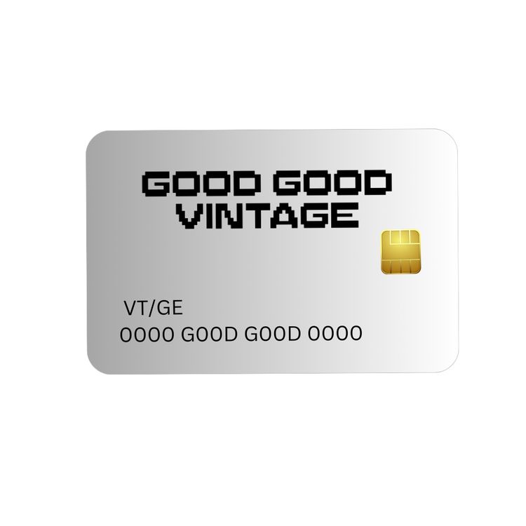 Good Good Vintage Gift Card 4