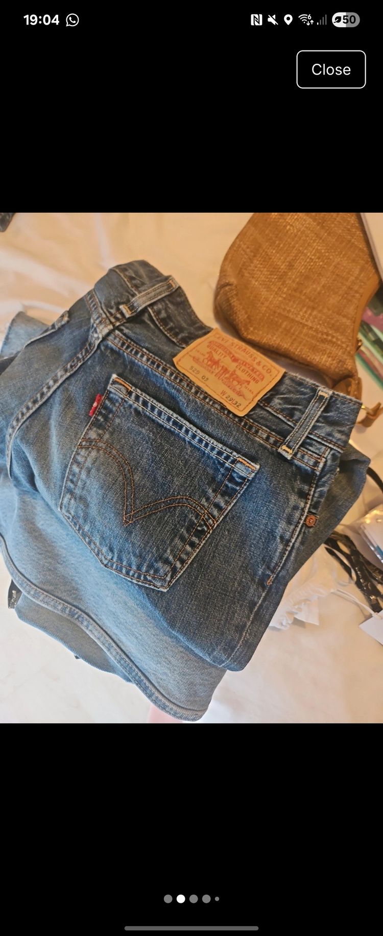 Levis Blue Jeans Vintage 