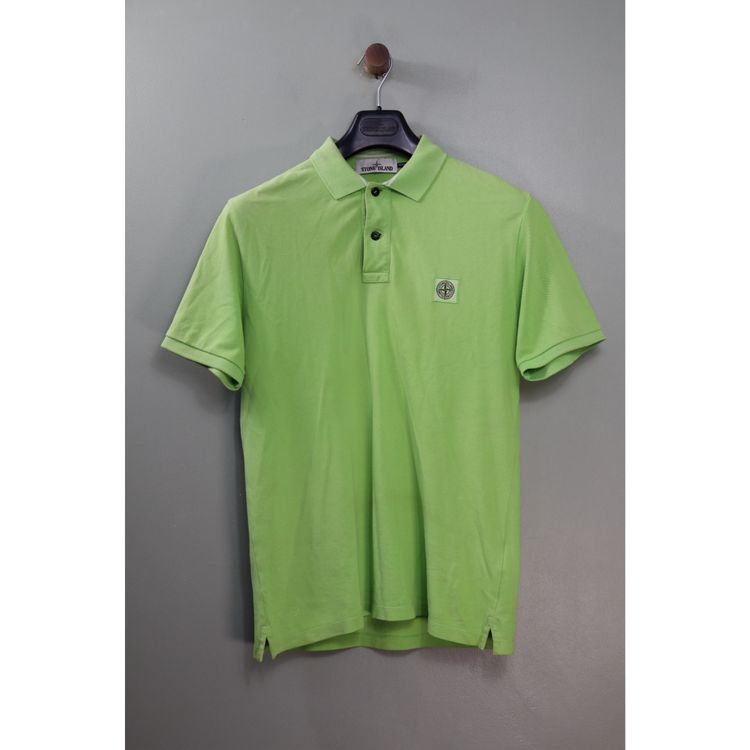 Stone Island Green RE Polo Shirt image 1