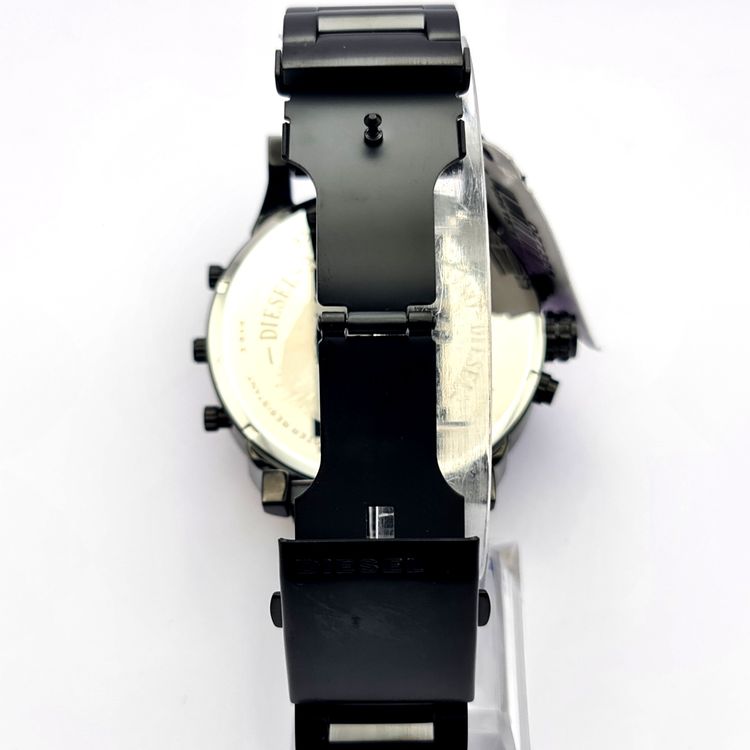 Diesel DZ7395 Black Stainless Steel Iridescent Dial Mens Watch image 6