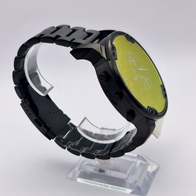 Diesel DZ7395 Black Stainless Steel Iridescent Dial Mens Watch image 4