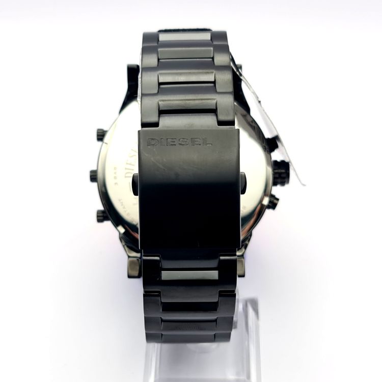Diesel DZ7395 Black Stainless Steel Iridescent Dial Mens Watch image 3