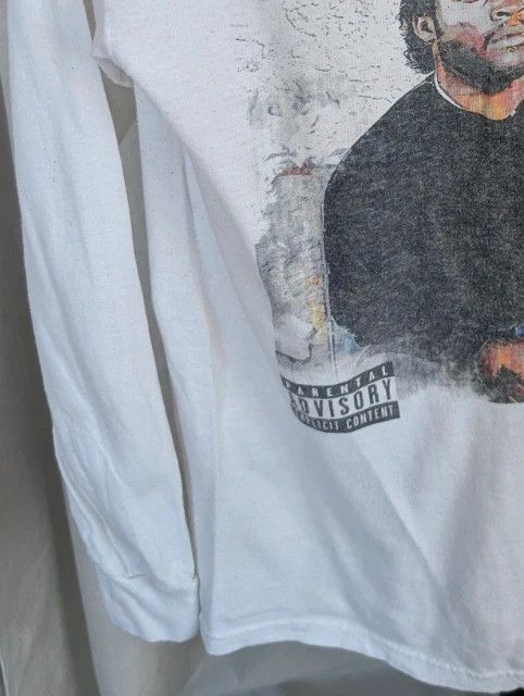 Boyz N The Hood Long Sleeve T-Shirt White Medium M Ice Cube Movie Graphic Top image 6