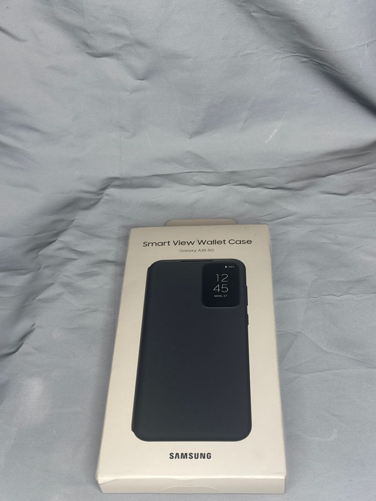 Samsung Galaxy A35 Smart View Wallet EF-ZA356CBEGWW - Black image 1