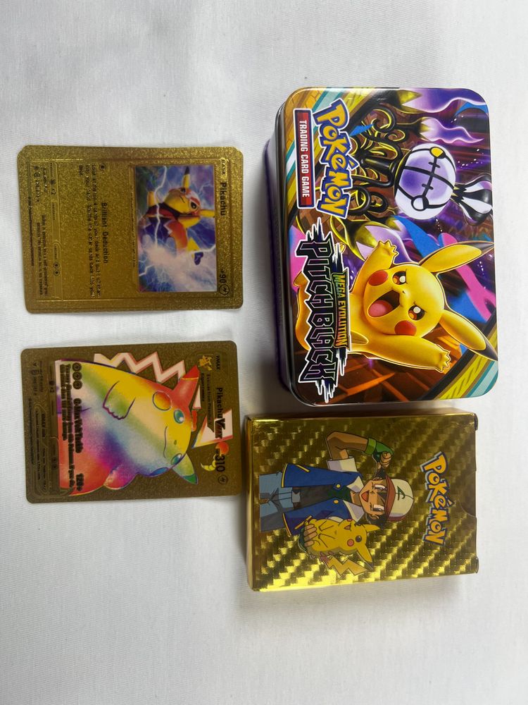 Pokemon Trading Card Game Tin With Cards image 1