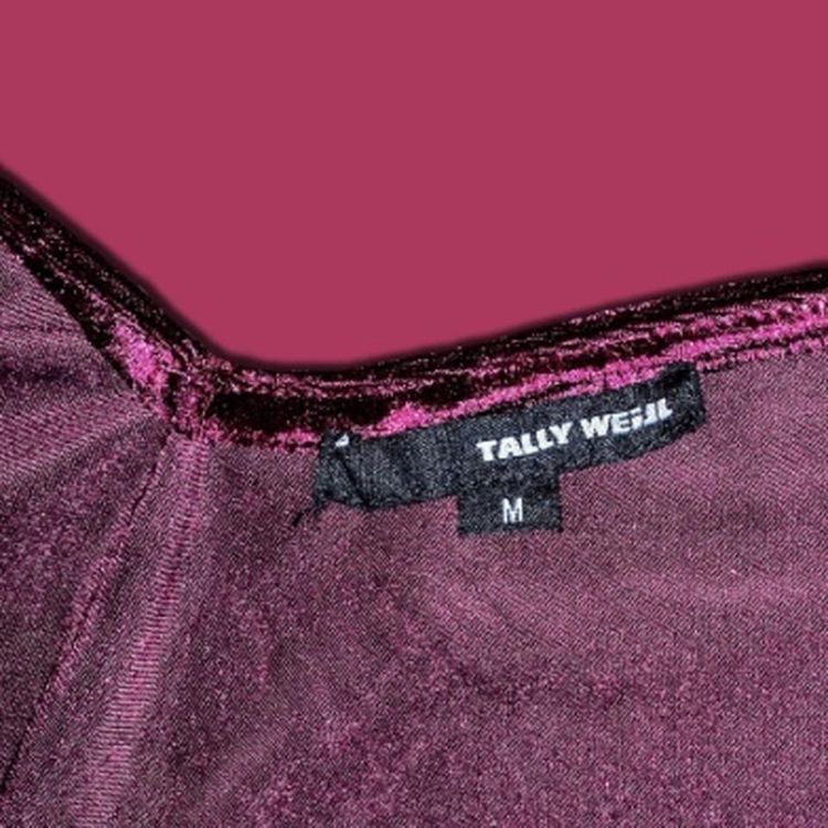 * TALLY WEIJL CRUSHED VELVET CAMI TOP * 4