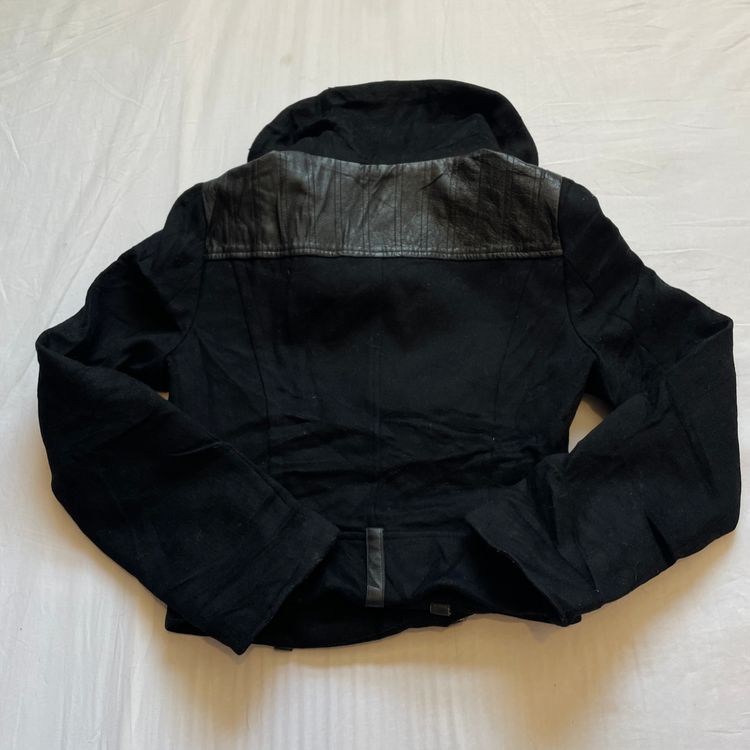 Y2K Bebe Black Bomber Jacket image 4