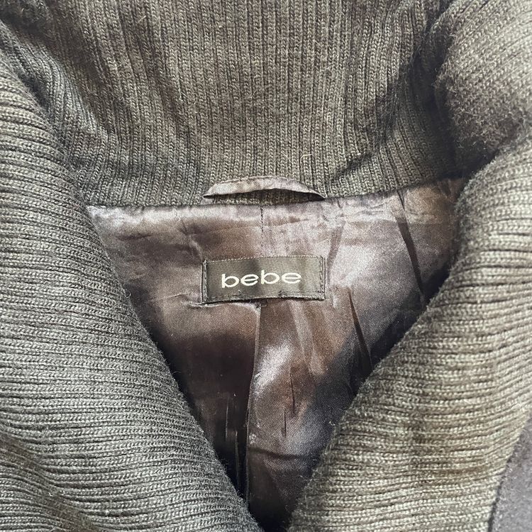 Y2K Bebe Black Bomber Jacket image 5