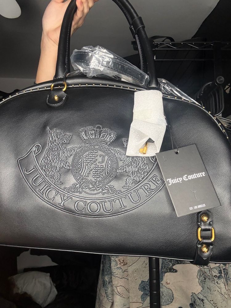 Juicy Couture £240RRP Juicy Couture Black Handbag BNWT! product image