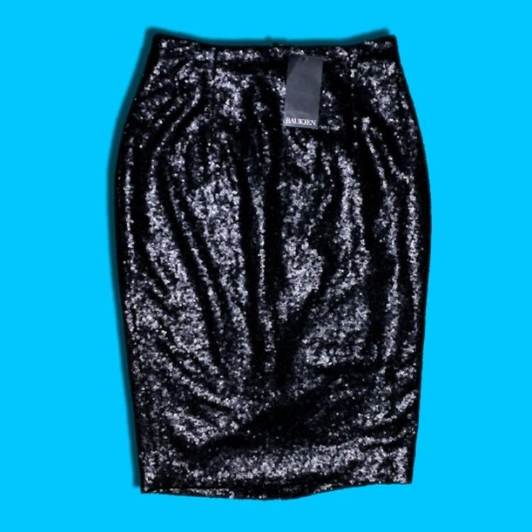 * RETRO BAUKJEN SEQUIN SKIRT * image 1