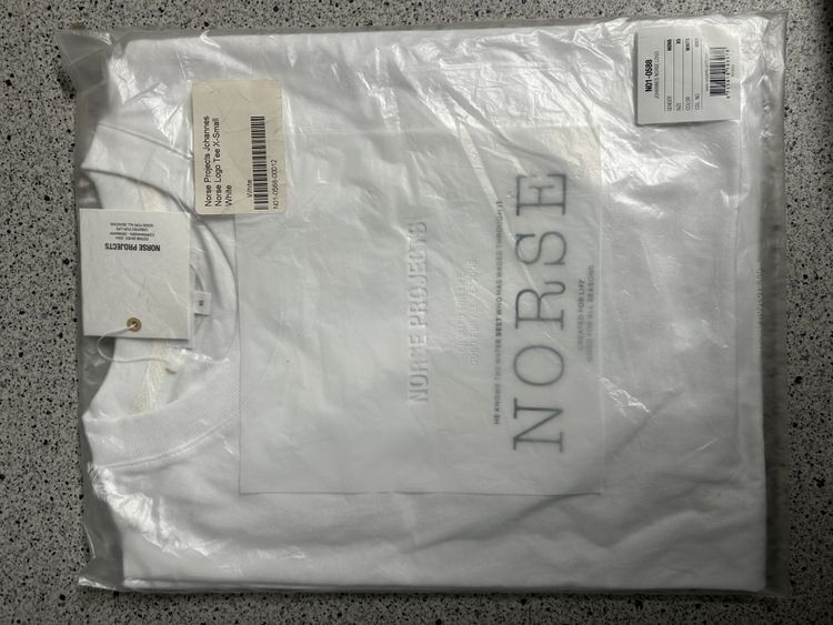 Norse Projects Johannes Norse Logo T-Shirt £65 RRP