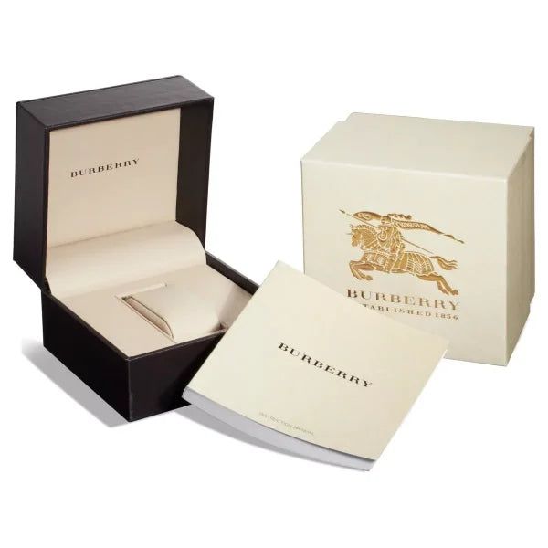 Burberry BU9234 Yellow Gold Stainless Steel Strap With Gold Dial Watch For Women 3