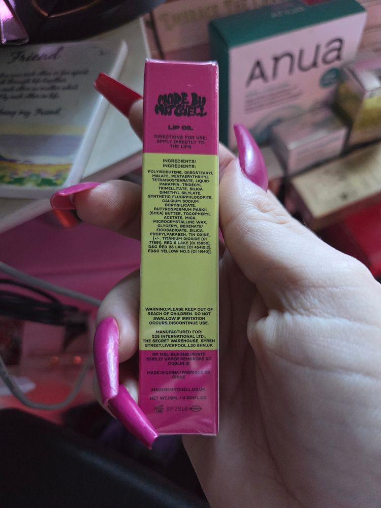Superfood Lip Oil Made by Mitchell 2