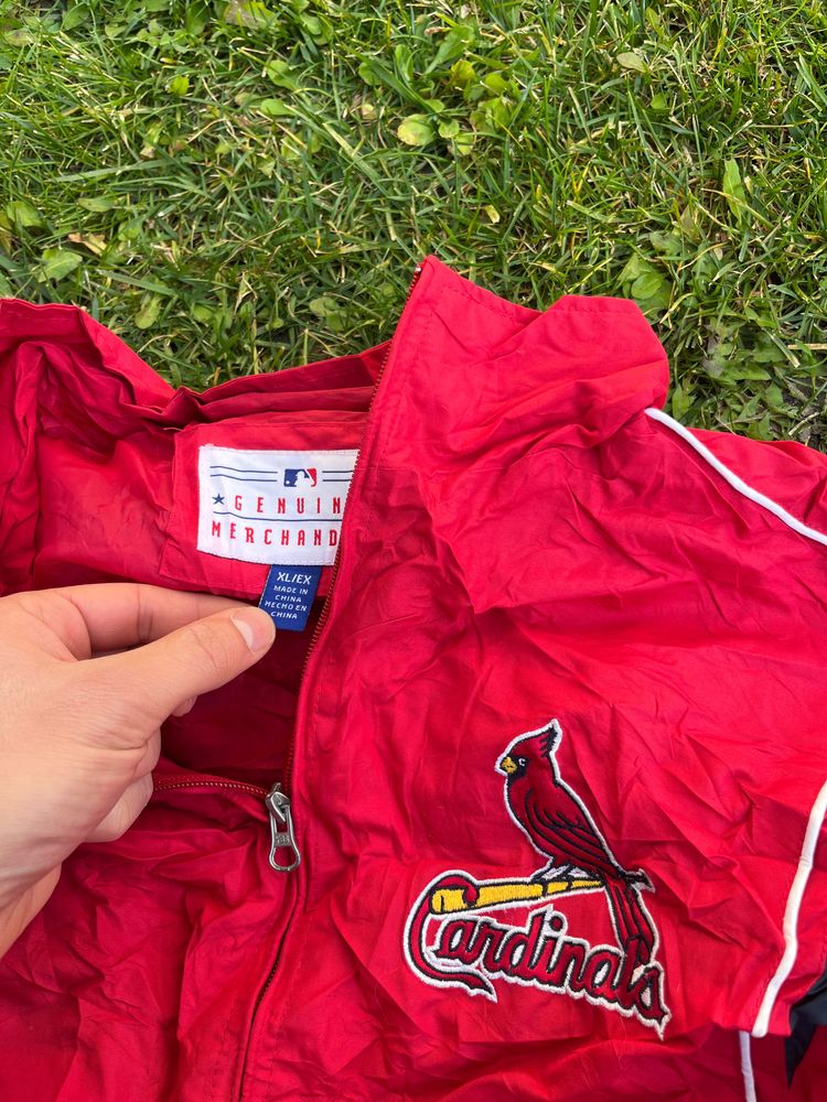 Immagine di red Cardinals Starter jacket  3