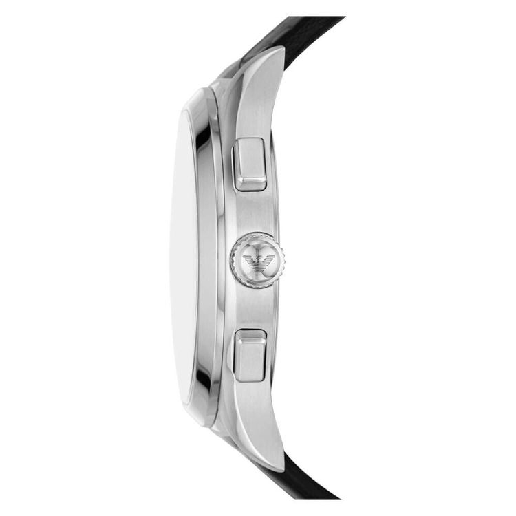 Genuine Emporio Armani Paolo 42mm Black Strap Watch AR11530 image 3