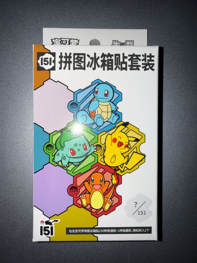 Chinese 151 fridge magnet box