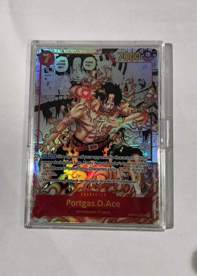 Portgas D. Ace Trading Card