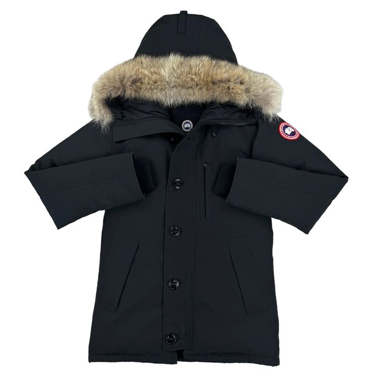 Canada Goose Men’s Black Chateau Parker Jacket - Small Fusion