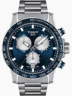 Tissot Supersport Blue Dial/Steel strap