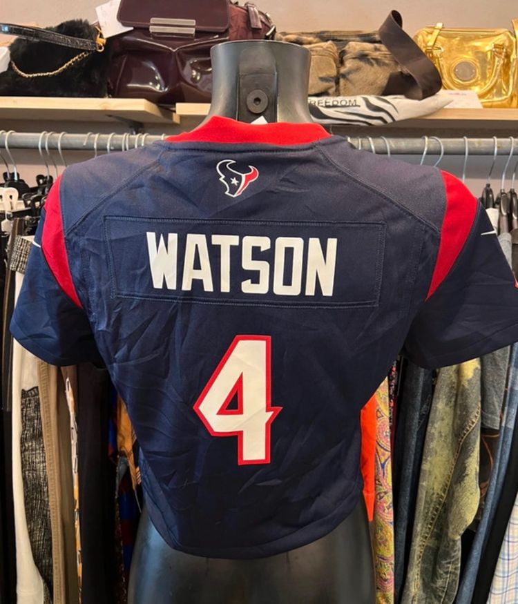Immagine di Nike Nfl Texans Watson #4 On Field Jersey 3