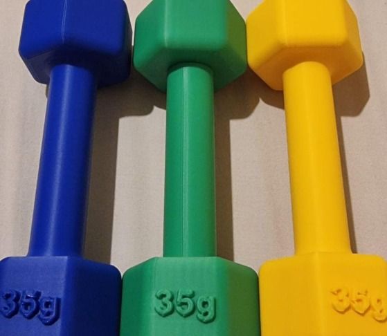 Colored Dumbbells