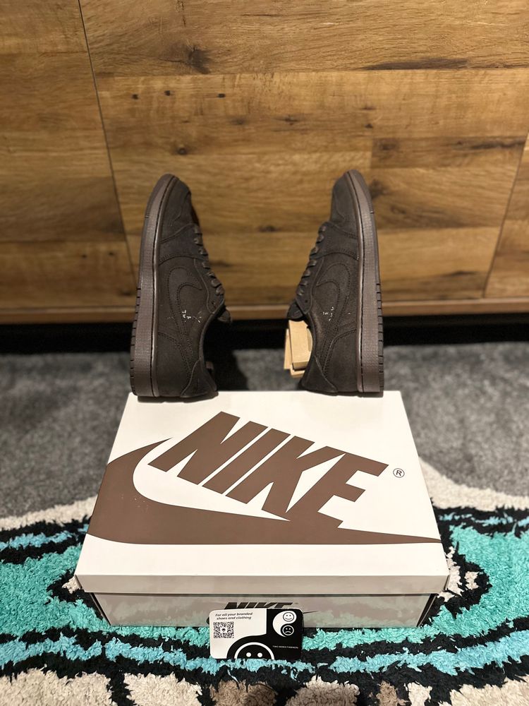 Nike Air Jordan 1 Travis Scott “Velvet Brown” U.K. 6 obraz 4