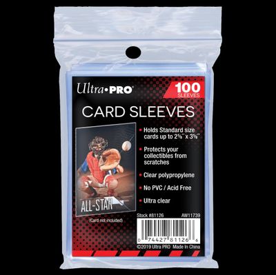 Sleeves Ultra Pro 100 unidades