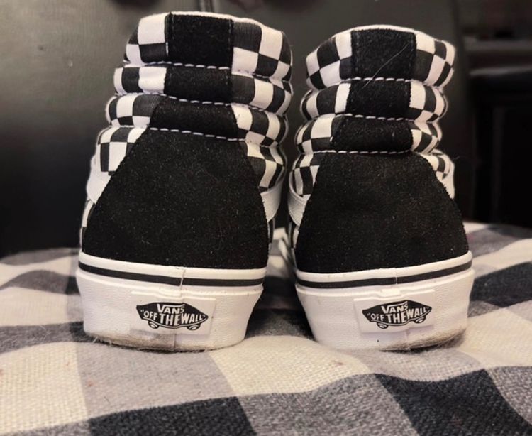 Immagine di Vans Checkerboard High-Top Sneakers 3