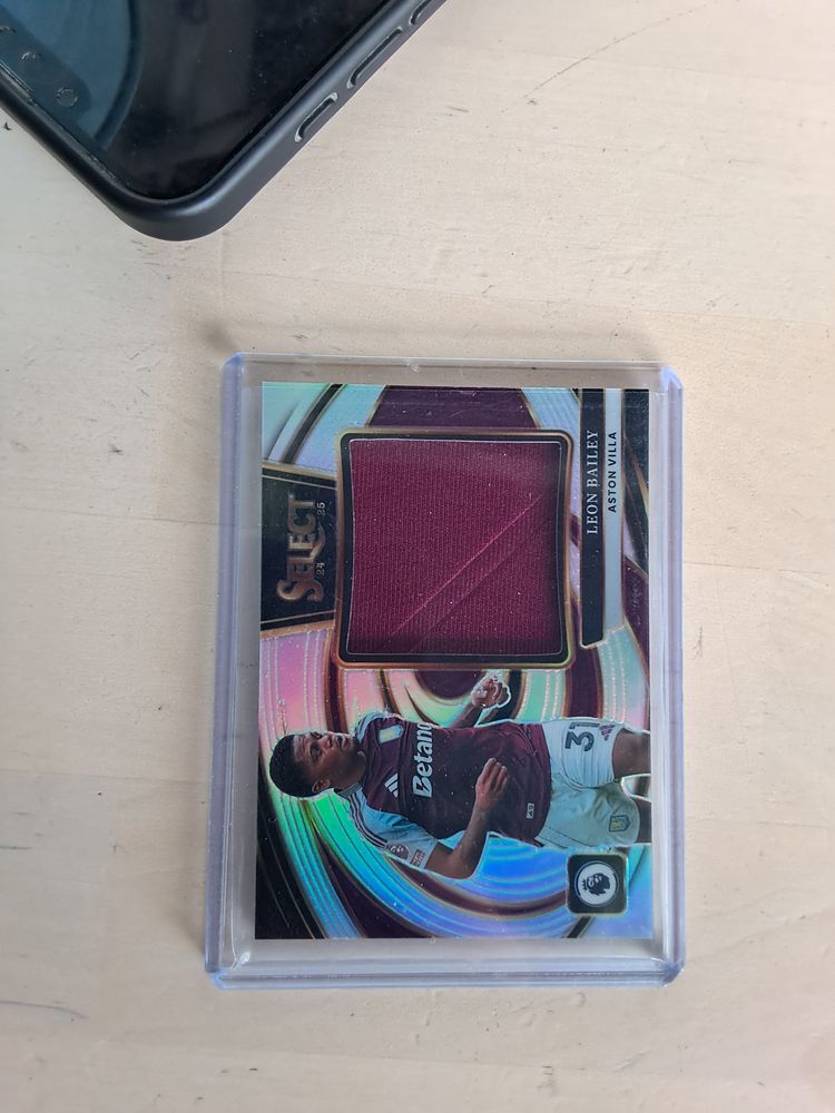 Other Select Premier League Football Trading Card With Fabric Patch product image