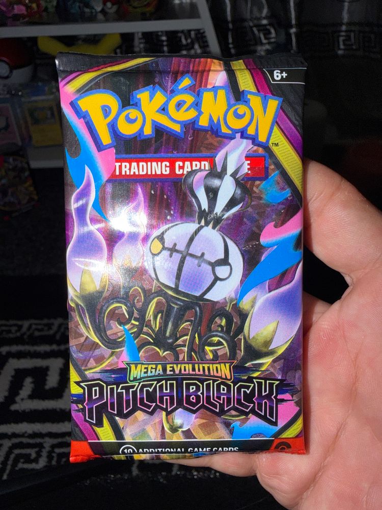 Pokémon Pokémon Trading Card Game Mega Evolution Pitch Black Booster Pack product image